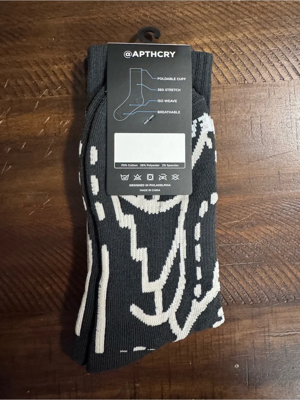 APTHCRY crew socks